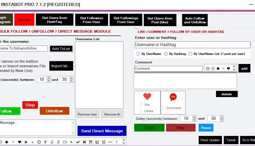 Instabot Pro 7 .1.2