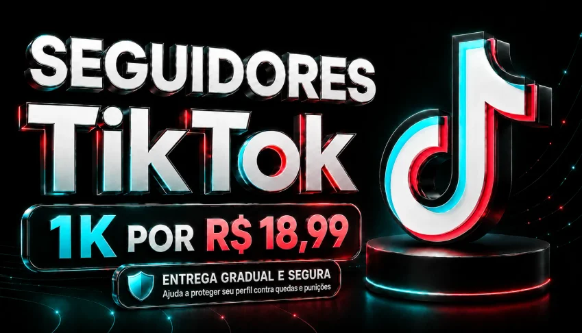 SEGUIDORES TIKTOK [ENTREGA RÁPIDA|MENOR PREÇO!]