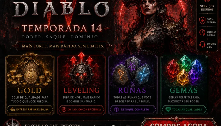 Diablo IV — Temporada 14 - Despertar da Morte