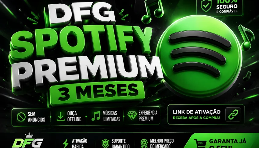 🎸 Spotify Premium 3 Messes (Link De Ativação) | Menor Preço