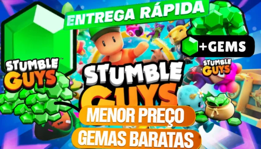 Stumble Guys Gemas/Tokens - 24 Horas On MENOR PREÇO!