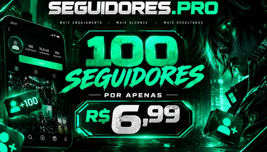 Seguidores.pro • 100 Seguidores Por Apenas [6,99]