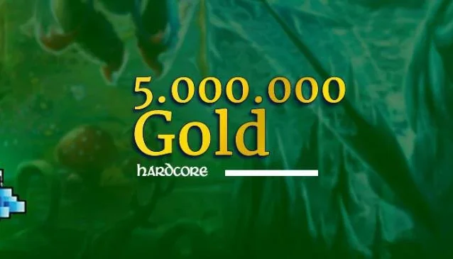 5.000.000 Gold - TIBIA - Hardcore PvP
