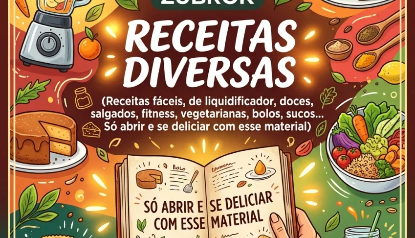 Receitas Diversas - Atualizadas