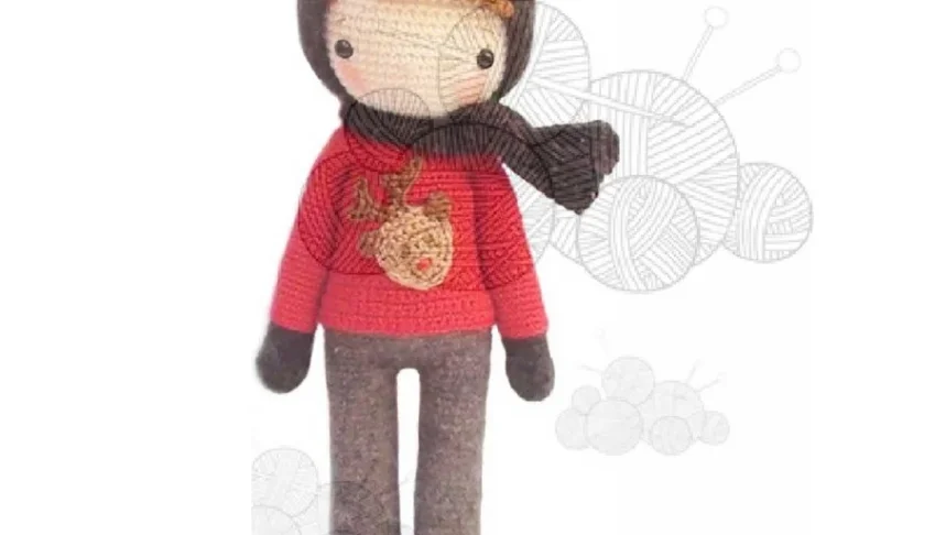 Receita em PDF - Boneco Amigurumi