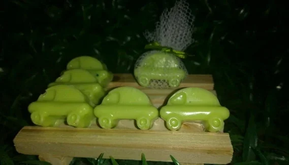 Sabonete sachê Carrinho
