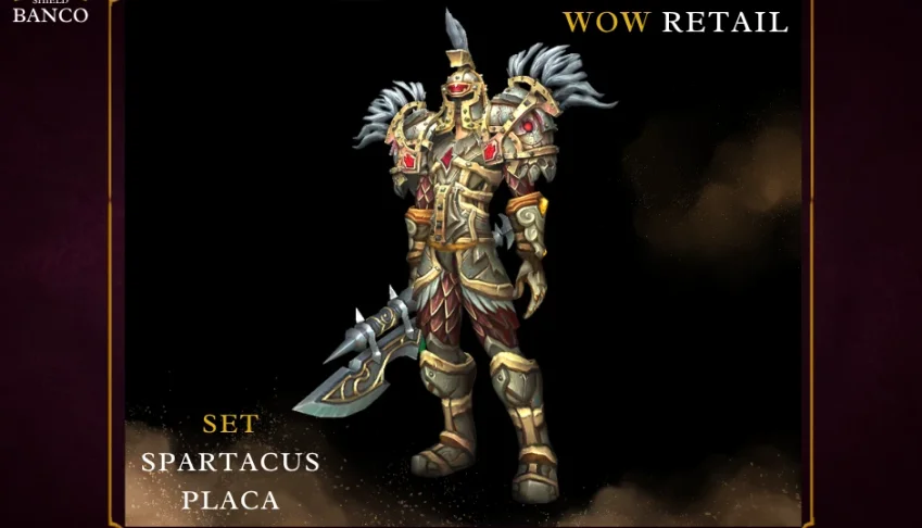 World of Warcraft - Transmog de armadura de PLACA (Completo)