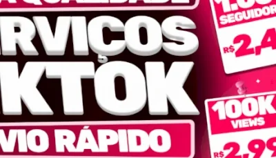 Conta do tik Tok com 1000 seguidores