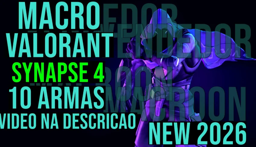 Macro Valorant - Mouses Razer Synapse 4 (Vitalicio)