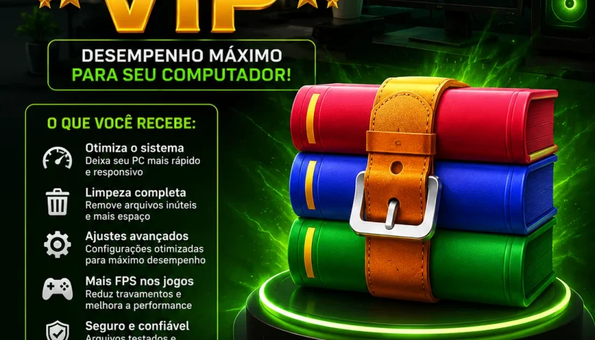 🚀 Pack de Otimização VIP para Windows | Mais FPS