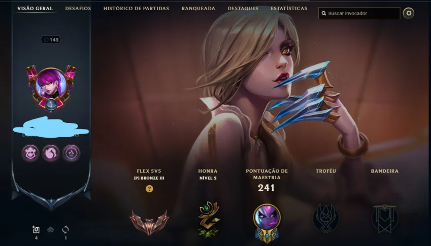 Conta League of Legends