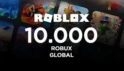 Envio 10000 robux na sua conta prazo de dias úteis