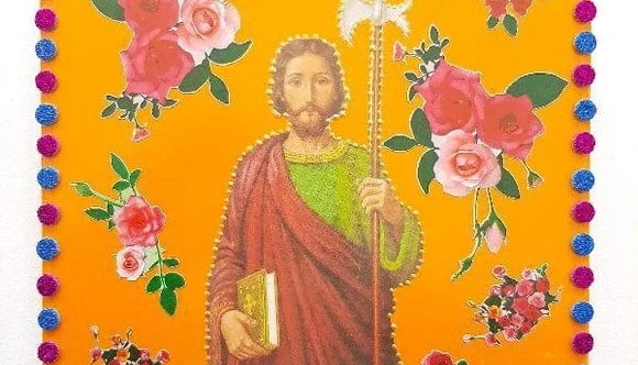 Quadrinho de Azulejo "São Judas Tadeu"