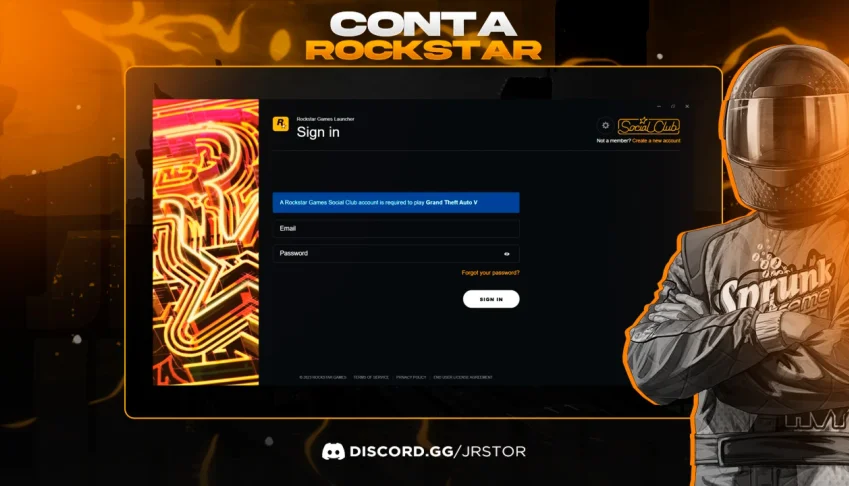 Conta FiveM barato