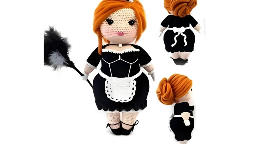 Receita Crochê Amigurumi - Empregada Doméstica