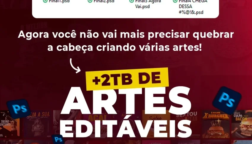 2TB De Artes Editáveis