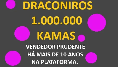 DRACONIROS 1.000.000 DE KAMAS