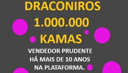DRACONIROS 1.000.000 DE KAMAS