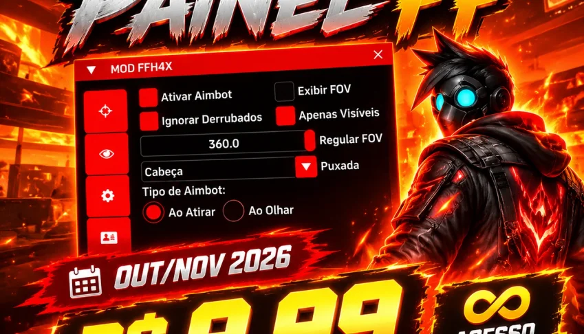 free fire Melhor painel atualizado 2026 outubro/novemro