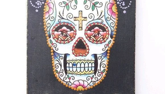 Porta Chave Caveira Mexicana #4