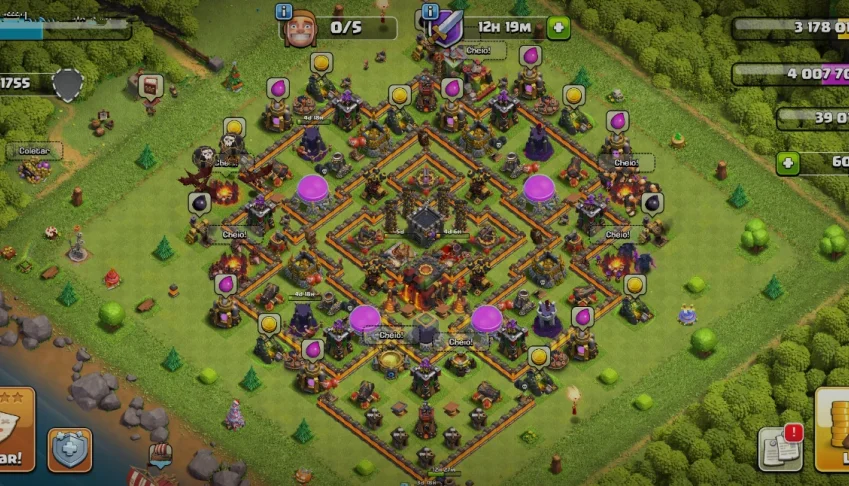 Cv 10 Quase Full+604 Gemas Rei Nv.39 Rainha Nv.38