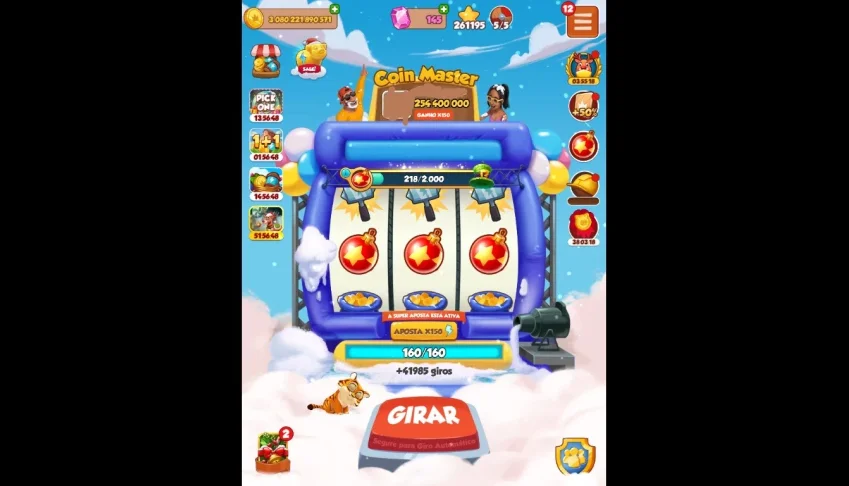 Conta Coin Master VILA 418