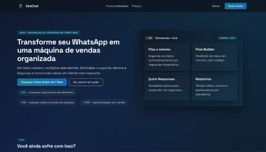 Sistema MultiAtendimento 'Whaticket' - Source