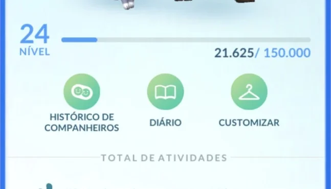Conta Pokémon Go Nível 27