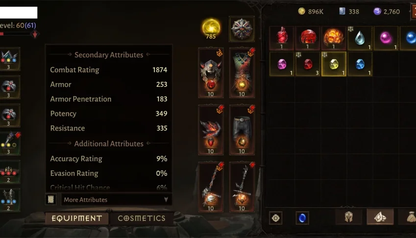 Diablo Immortal [Elzix] Monk 60(61), Combate 1800+, Reso 785