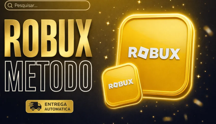 💎 Método Robux — Fácil, Rápido e Vitalício