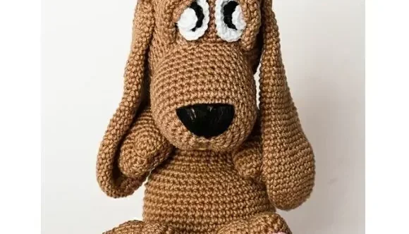 Cachorro em Amigurumi