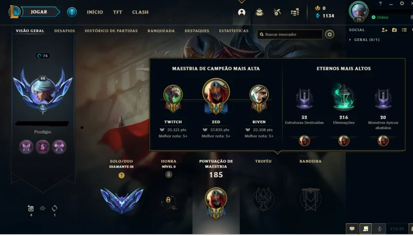 conta league of legends d3 e ganha mais 1 de brinde