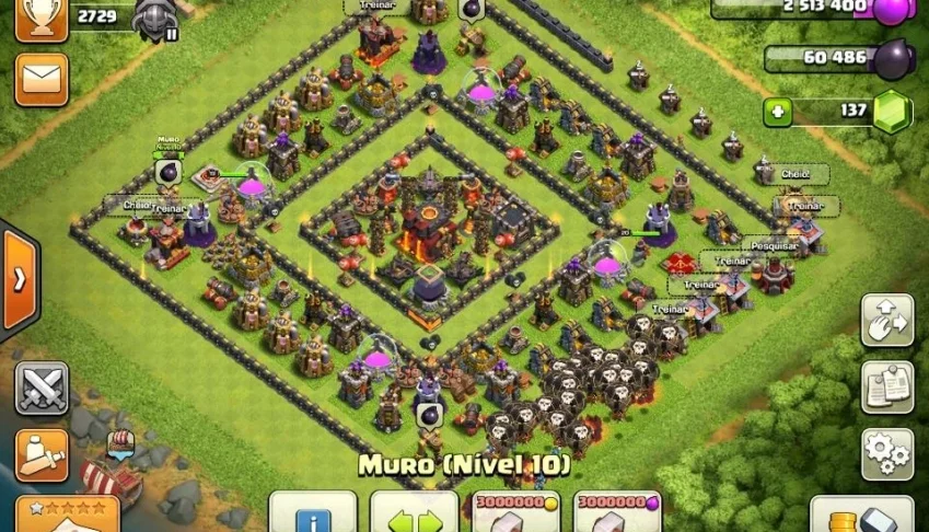 Clash of clans CV 10