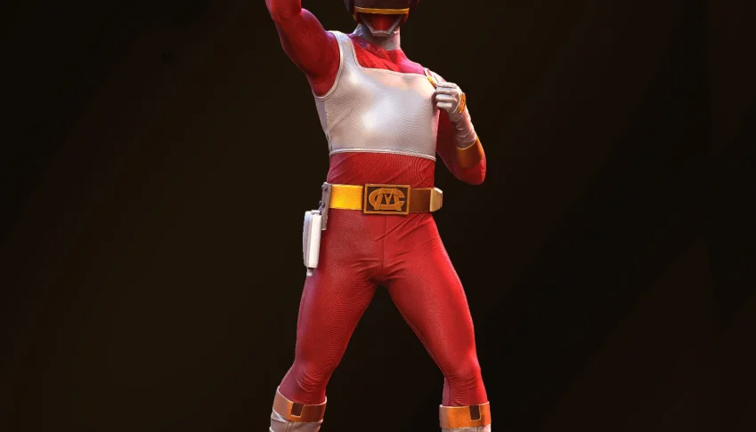 STL Dengeki sentai changeman para impressão 3D