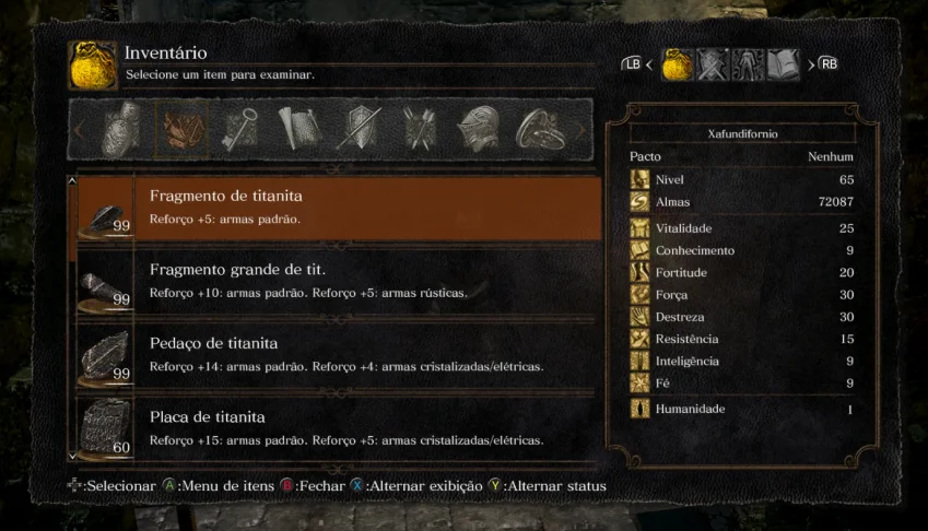 Dark Souls Remastered Titanitas PC/XBOX/PS 4 e PS5