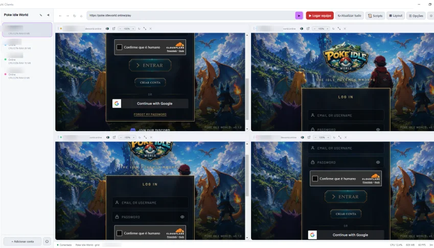 Multi Clients – Gerencie Contas Ilimitadas de Qualquer jogo