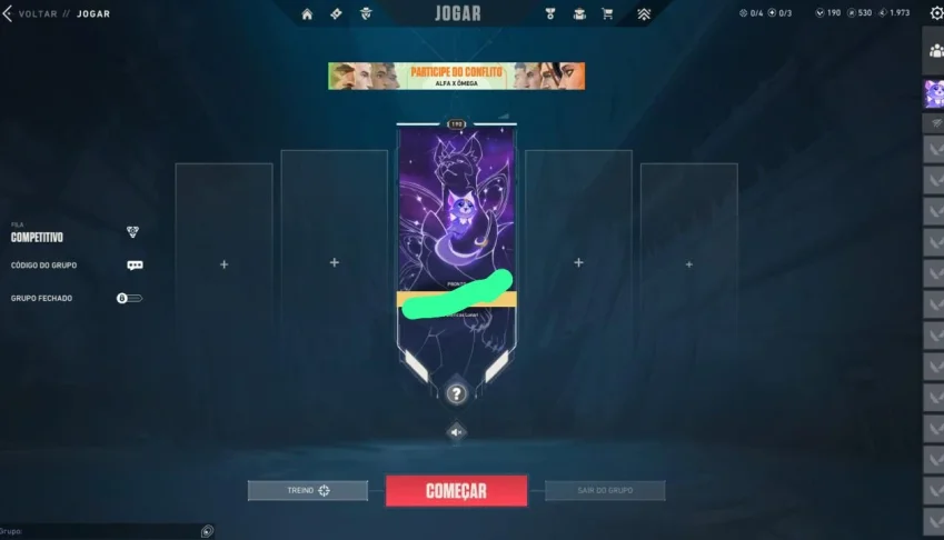 Conta Valorant ,Com Varias Skins,Competitivo Liberado
