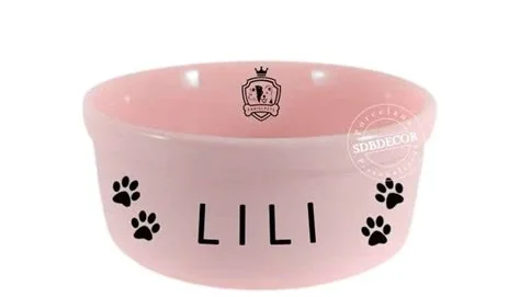 Comedouro Pet Personalizado com Nome