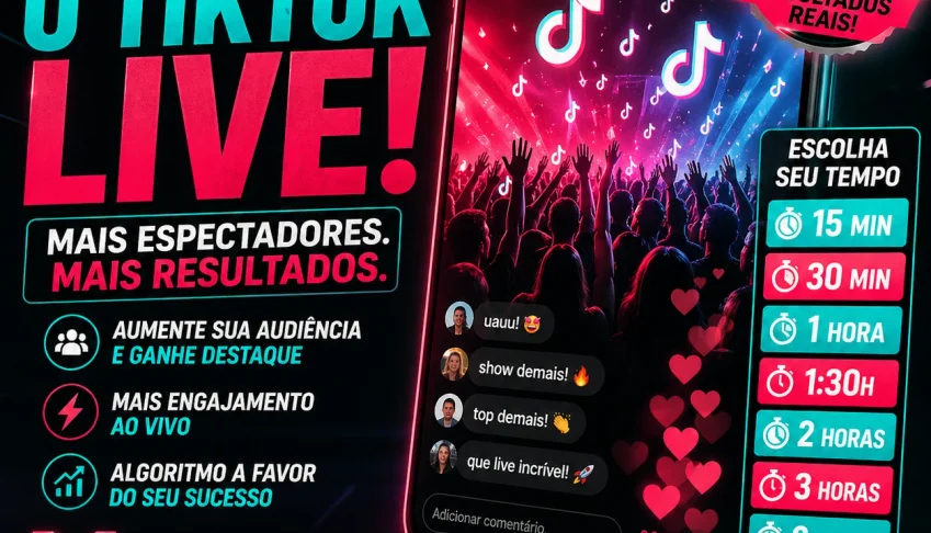 Espectadores Ao Vivo Tiktok-🚀 Domine E Atraia Multidões!🔥