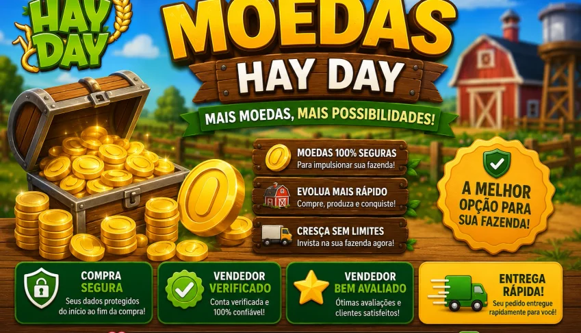 Hay Day - Moedas Gold Para Sua Fazenda