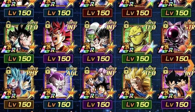 Conta Dokkan Battle - Maioria Dos Personagens Atuais Farmado