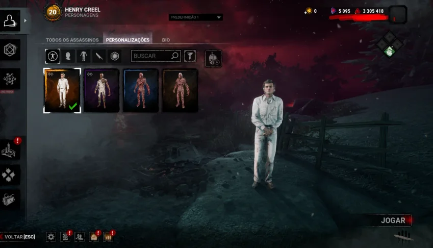 Dead By Daylight - Libero todas as Skins, DLCS, Perks, Itens