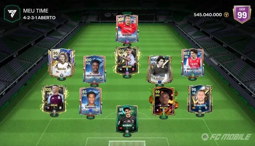 Conta fifa móbile ( está cada dia sendo melhorada)