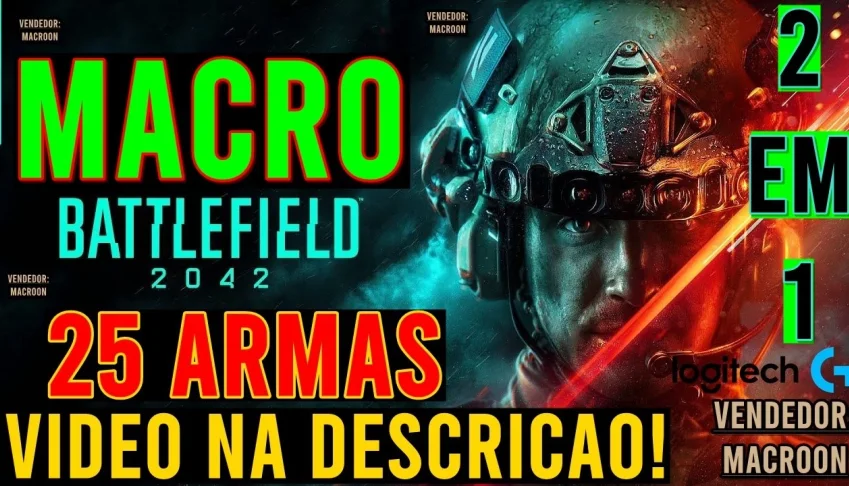 MACRO - Battlefield 2042 (VITALICIO) MOUSES LOGITECH