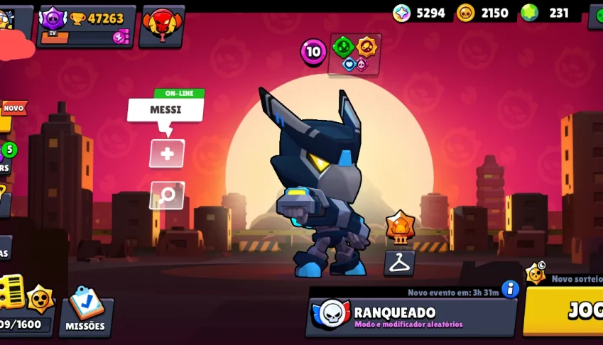 Vendo conta Brawl Star.