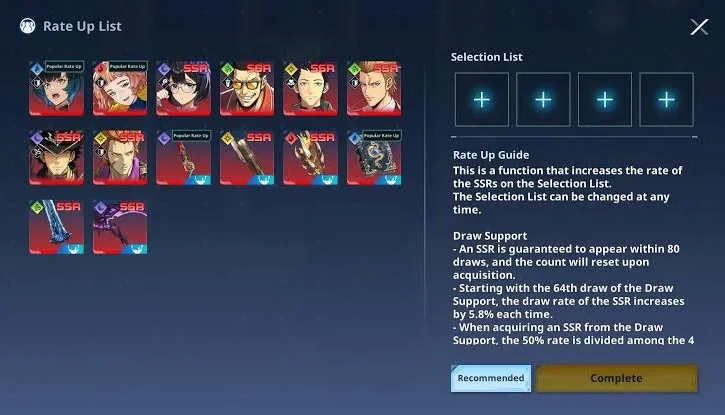 Qualquer SSR Solo leveling