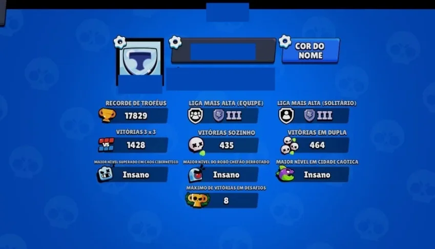 Conta Brawl Stars