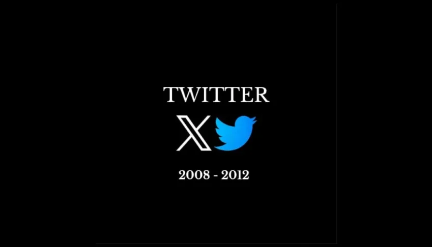 Conta Twitter de 2008 - 2012