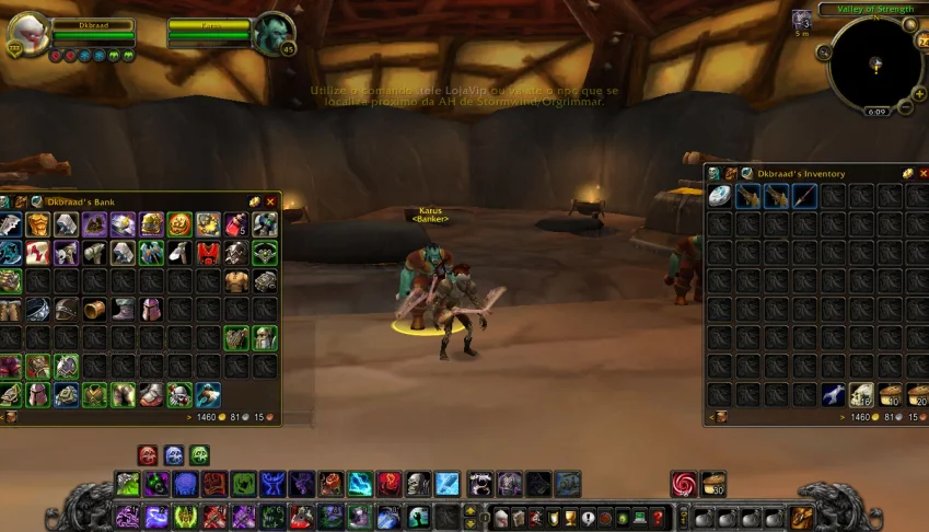 conta wow brasil - rogue 80 full pvp e DK full 79