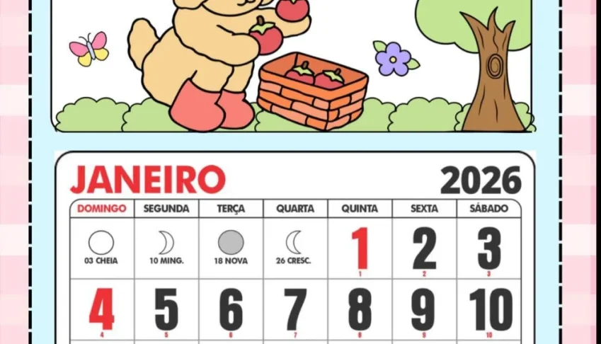 Calendario 2026 Bobbie Goods Mes a Mes